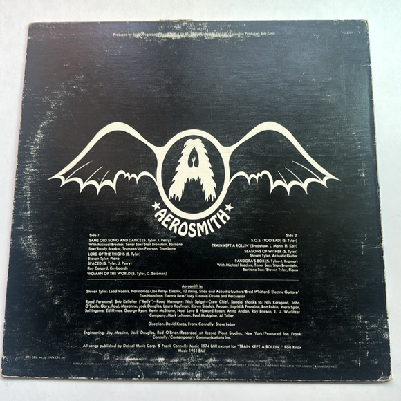 Aerosmith - Get your wings - vintage vinyl record - condition is VG - Picture 2 of 4